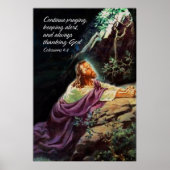 Beten 1 drucken poster (Vorne)