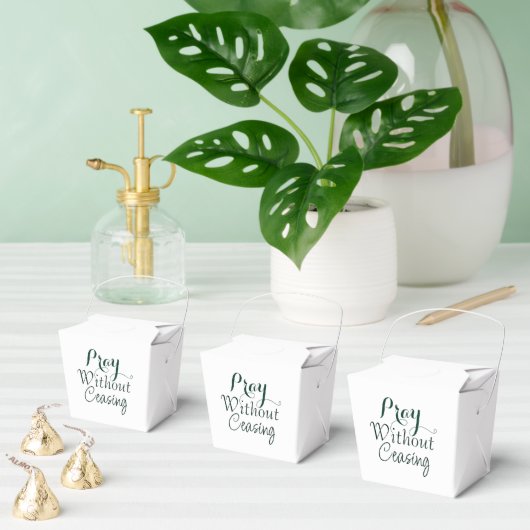 Beten Bibelverse Christliches Gebet Grün und Weiß Geschenkschachtel (Zahlreiche)