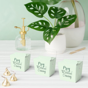 Beten Bibelverse Christliches Gebet Light Green Geschenkschachtel