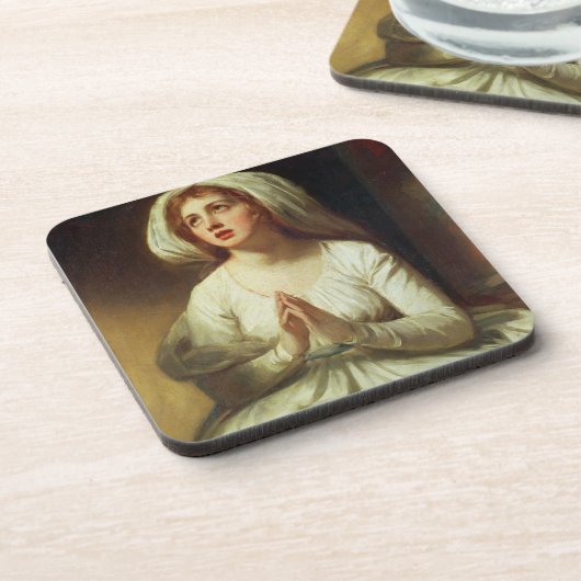 Beten Damen-Hamilton Untersetzer (Linke Seite)