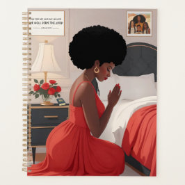 Beten der Mutter Hardcover Monatsplaner 8.5"x11" Planer