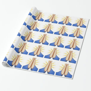 Beten-Emoji Geschenkpapier