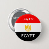 beten für ÄGYPTEN Button (Vorne & Hinten)