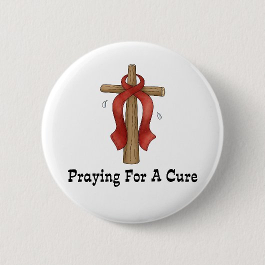 Beten für eine Heilung Button (Vorderseite)
