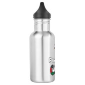 Beten für Gaza Edelstahlflasche (Links)