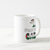 Beten für Gaza Kaffeetasse (VorderseiteRechts)