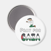 Beten für Gaza Magnet (Vorderseite/Rückseite)