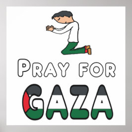 Beten für Gaza Poster