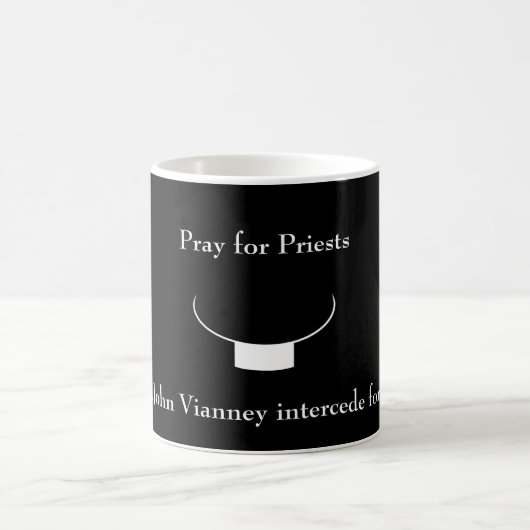Beten für Priester Kaffeetasse (Mittel)