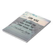 Beten für Sie Inspiration Christlich Notizblock (Rotiert)