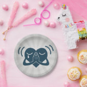 Beten Herz Pappteller (Party)