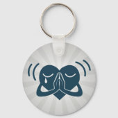 Beten Herz Schlüsselanhänger (Vorderseite)