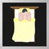 Beten im Bett Poster (Vorne)