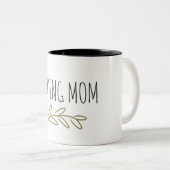 Beten Mama Zwei Tone Kaffee Tasse (VorderseiteRechts)