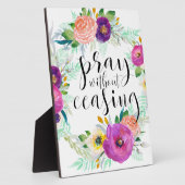 Beten ohne aufhören fotoplatte (Seite)