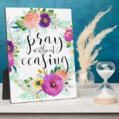 Beten ohne aufhören fotoplatte (Seite)