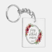 Beten ohne aufhören schlüsselanhänger (Vorderseite links)