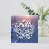 Beten ohne Ausweis (Stehend Vorderseite)