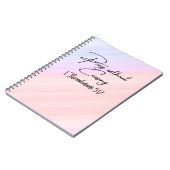 Beten ohne christliche Notebooks aufhören Notizblock (Linke Seite)