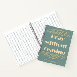 Beten ohne das SpiralNotebook zu beenden Notizblock