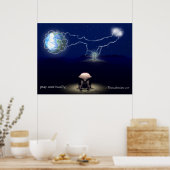 beten poster (Küche)