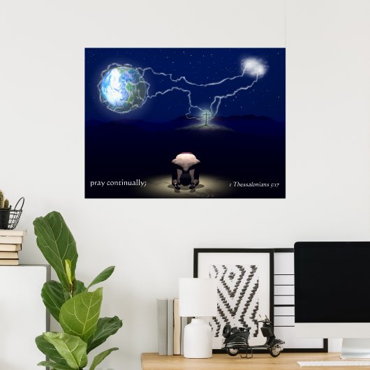 beten poster (Heimbüro)