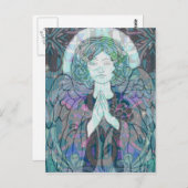 beten postkarte (Vorne/Hinten)