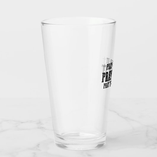 Beten Sie auf sie beten über sie beten durch sie C Glas (Rechts)