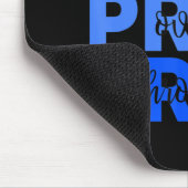 Beten Sie auf sie beten über sie beten durch sie C Mousepad (Ecke)