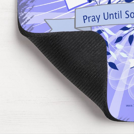 Beten Sie, bis etwas passiert Mousepad (Ecke)