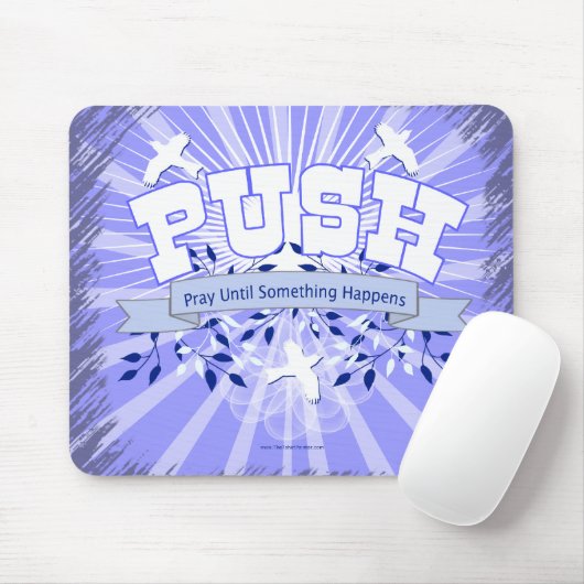 Beten Sie, bis etwas passiert Mousepad (Mit Mouse)