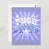 Beten Sie, bis etwas passiert Postkarte (Vorne/Hinten)