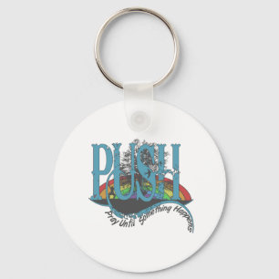 Beten Sie, bis etwas passiert Schlüsselanhänger