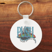 Beten Sie, bis etwas passiert Schlüsselanhänger (Vorderseite)