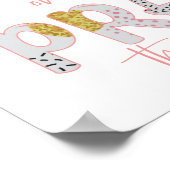 Beten Sie darüber, über sie, durch sie Christlich Poster (Ecke)