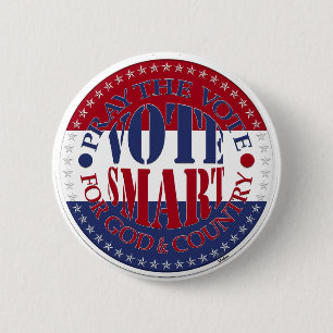 Beten Sie die Stimme für Gott und die Länderwahl i Button