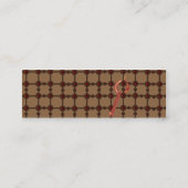 Beten Sie - dünnes Mini Visitenkarte (Rückseite)