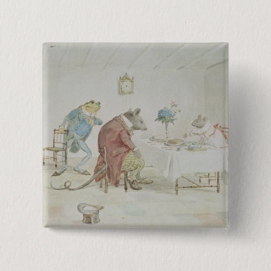 Beten Sie, Fräulein Mouse, Sie gibt uns etwas beer Button (Vorderseite)