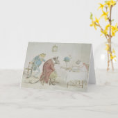 Beten Sie, Fräulein Mouse, Sie gibt uns etwas beer Karte (Gelbe Blume)