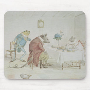 Beten Sie, Fräulein Mouse, Sie gibt uns etwas beer Mousepad