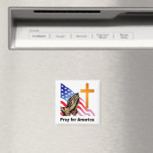 Beten Sie für Amerika Magnet (In Situ (Geschirrspüler))