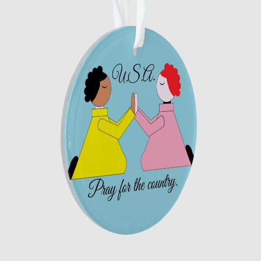 Beten Sie für das Land: Ornament (Vorderseite)