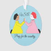 Beten Sie für das Land: Ornament (Vorderseite)