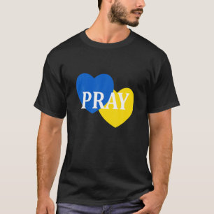 Beten Sie für die Ukraine - Gerettet Ukraine - sto T-Shirt