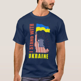 Beten Sie für die Ukraine Ukrainer Ukrainisch Slaw T-Shirt