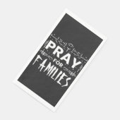 Beten Sie für Familien Serviette (Ecke)
