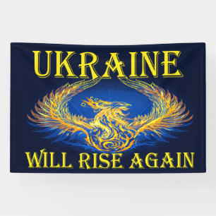 .Beten Sie für Frieden für die Ukraine Banner