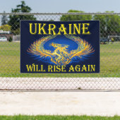 .Beten Sie für Frieden für die Ukraine Banner (Insitu)