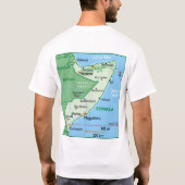 Beten Sie für Frieden in Somalia T-Shirt (Rückseite)