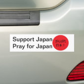 Beten Sie für Japan Autoaufkleber (Auf Auto)